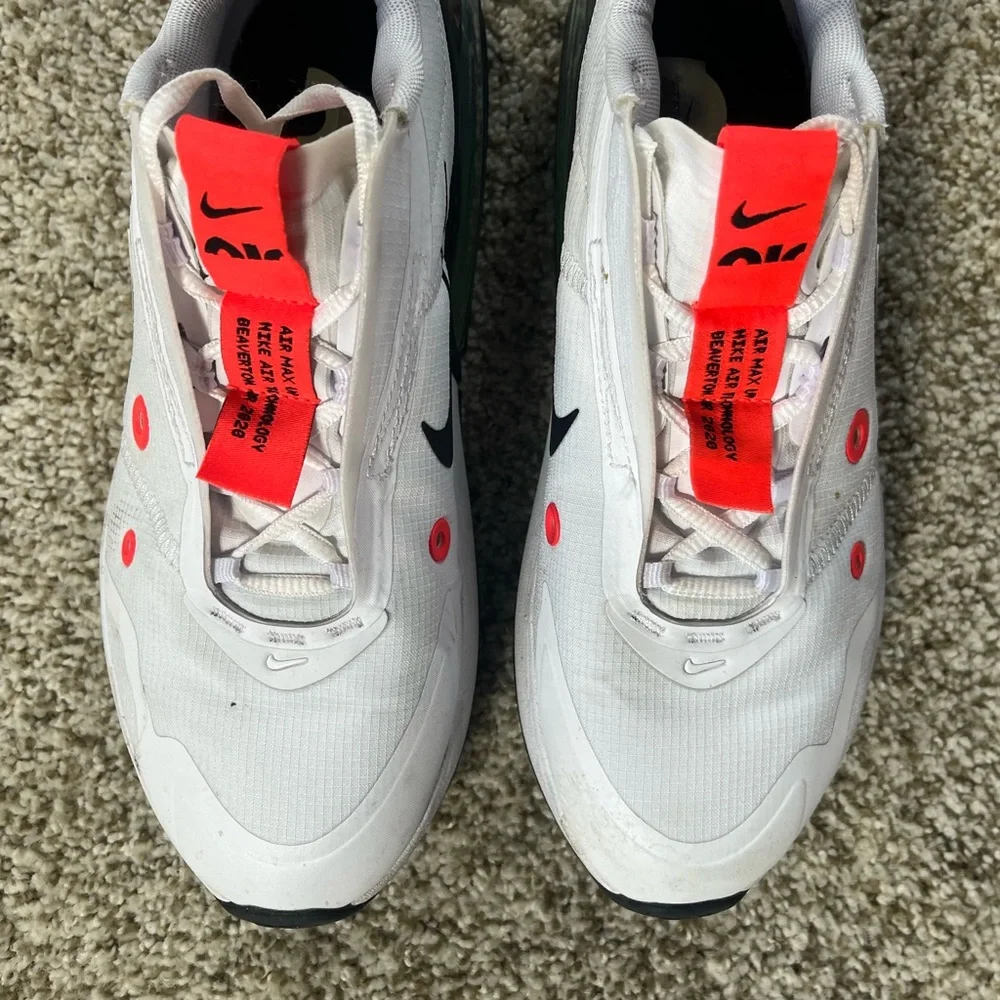 Nike Air Max Up Black Platinum White Sneakers - Men’s Size 7 - Picture 2 of 9